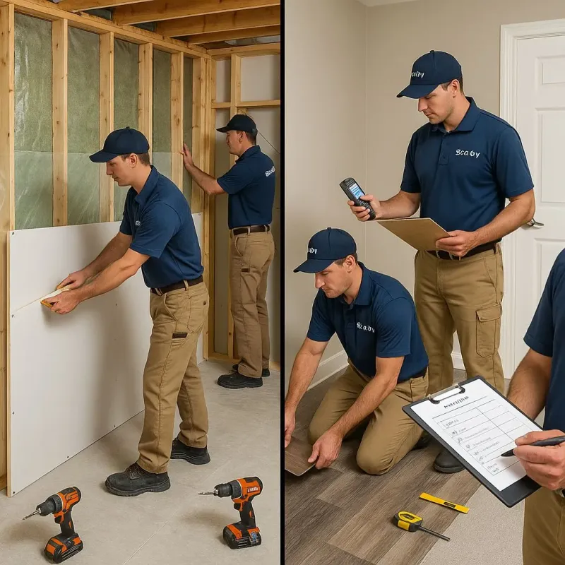 Repairs and Reconstruction process in Pineville, LA