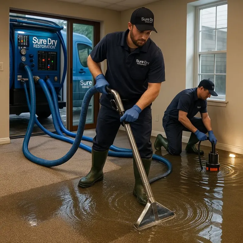 Water Extraction and Removal process in Pineville, LA
